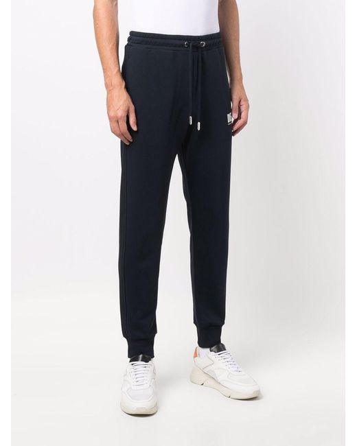 DIESEL Blue Logo Cuffed Joggers for men