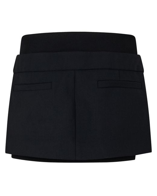 Off-White c/o Virgil Abloh Black Mini Skirt
