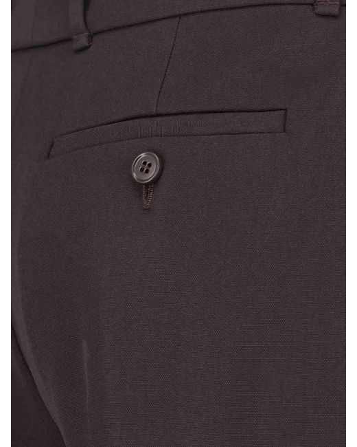 McQueen Blue Wool Pants