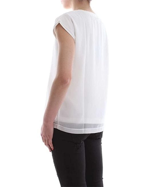 Armani Jeans White Logo Details T-Shirt