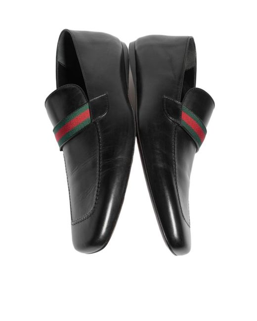Gucci Black Web Loafer for men