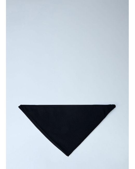 Totême  Blue Triangular Folded Bandana Scarf
