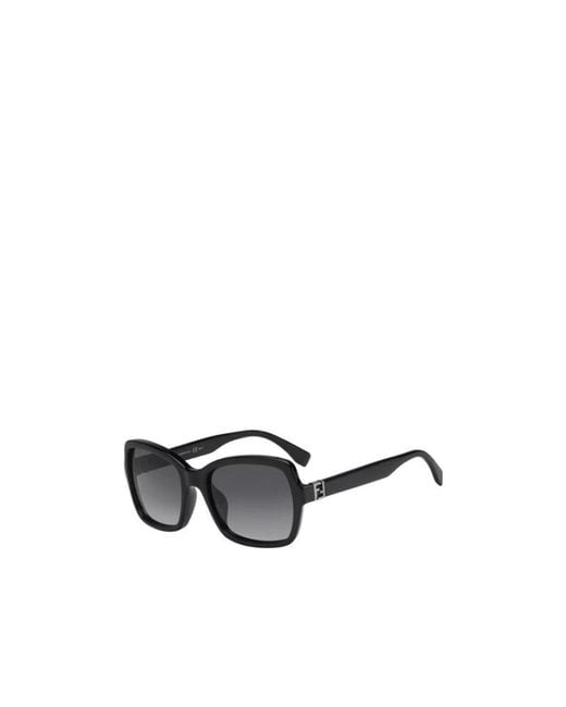 Fendi Metallic Logo Details Sunglasses