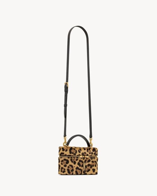 Saint Laurent Metallic Gaby Vanity Bag