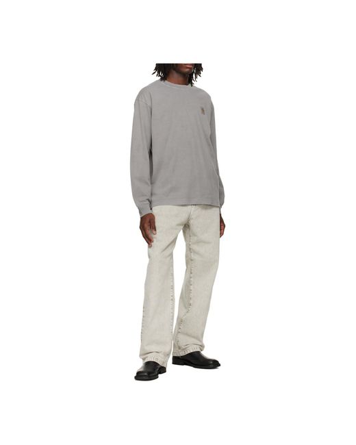Carhartt Natural Buttoned Jeans for men