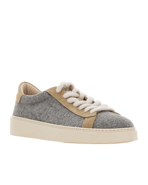 Eleventy Gray Sneakers for men