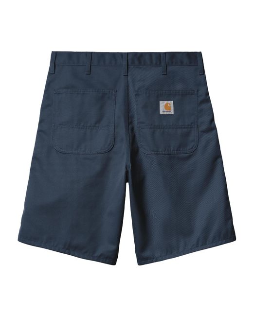 Carhartt Blue Simple Short for men