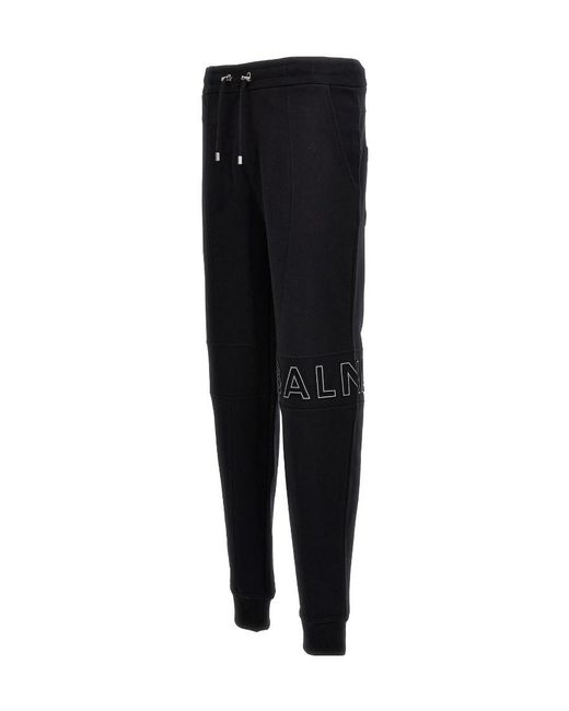 Balmain Black Sweatpants for men