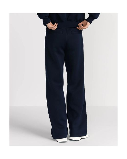 Dior Blue Homme Drawstring Straight Leg Joggers for men