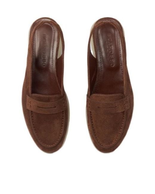 Scarosso Brown Leila Loafers