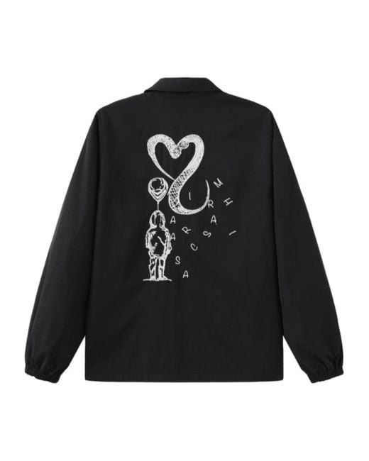 Marissa Chiara Black Long Sleeve Jacket for men