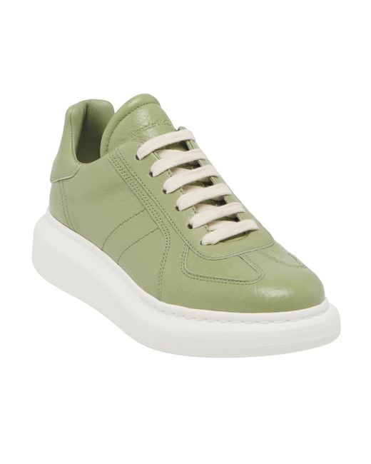 McQueen Green Laced Sneakers