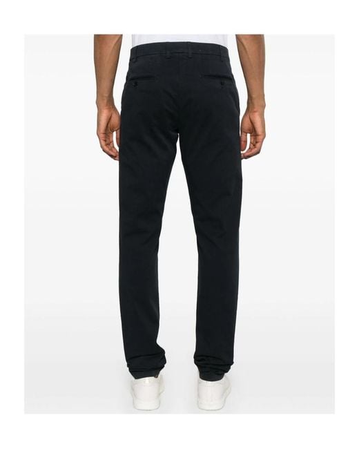 Canali Black Belt Loops Slacks for men