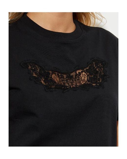 McQueen Black Short-Sleeved T-Shirt