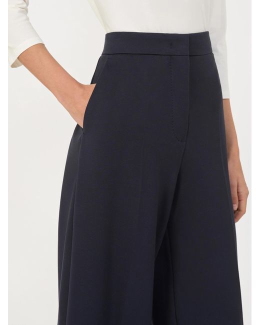 Max Mara Blue Pocket Casual Pants
