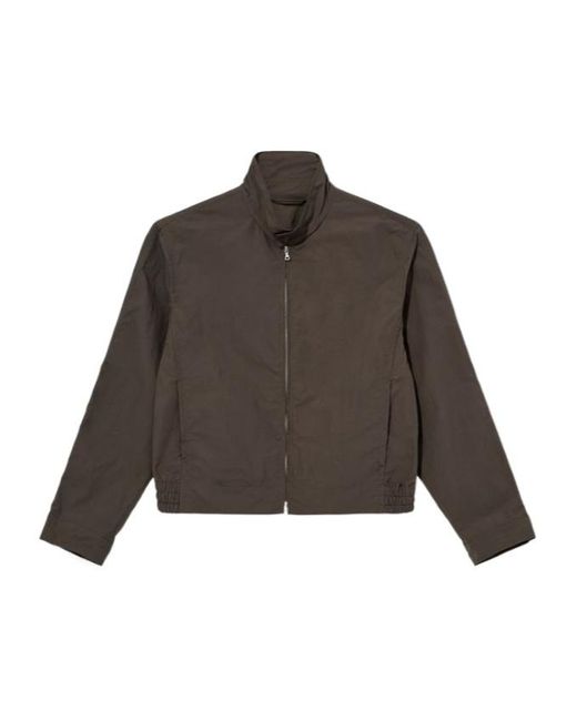 Dries Van Noten Brown Zipped Jacket for men