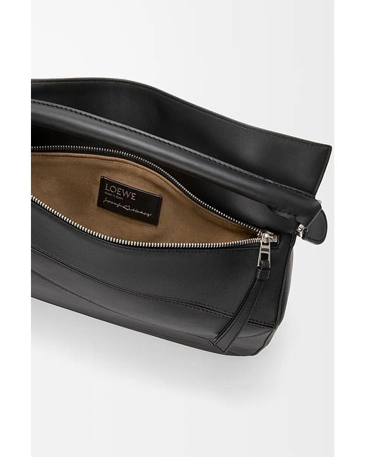 Loewe Black X Albers Large Puzzle Bag