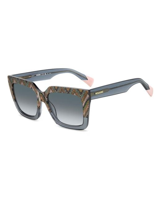 Missoni Multicolor Logo Detail Sunglasses