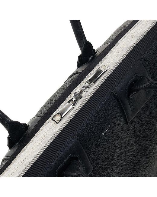 Bally Black Bold Volume Tote Bag