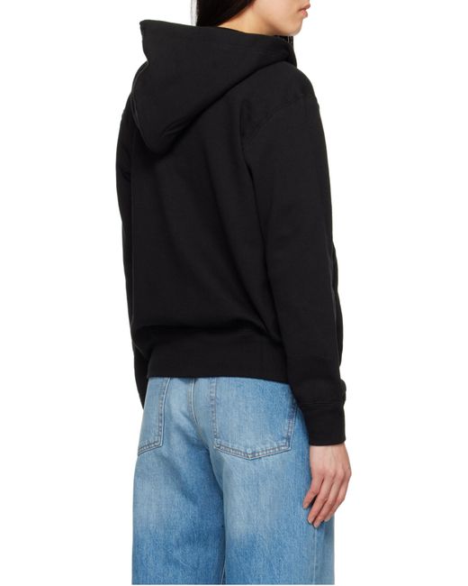 COMME DES GARÇONS PLAY Black Layered Heart Hoodie