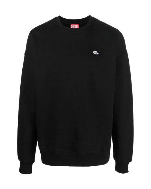 DIESEL Black Sweatshirts for men