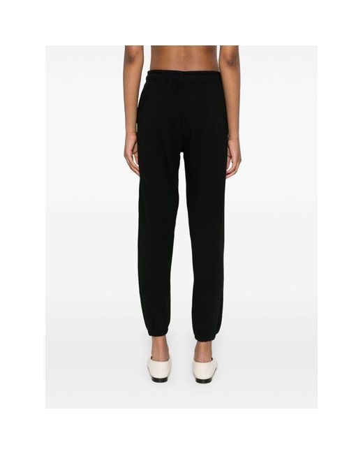 Polo Ralph Lauren Black Pony Embroidered Drawstring Track Pants