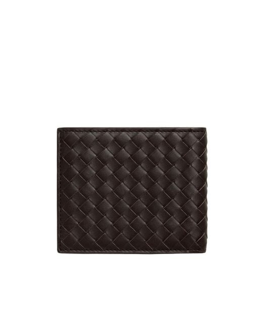 Bottega Veneta Multicolor Intrecciato Piccolo Bi-Fold Wallet for men
