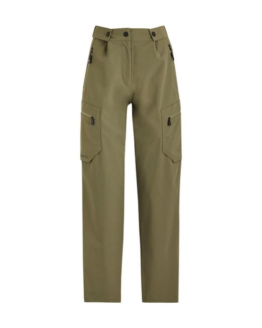 Moncler Green Pantalone Sportivo Gore-Tex Trousers