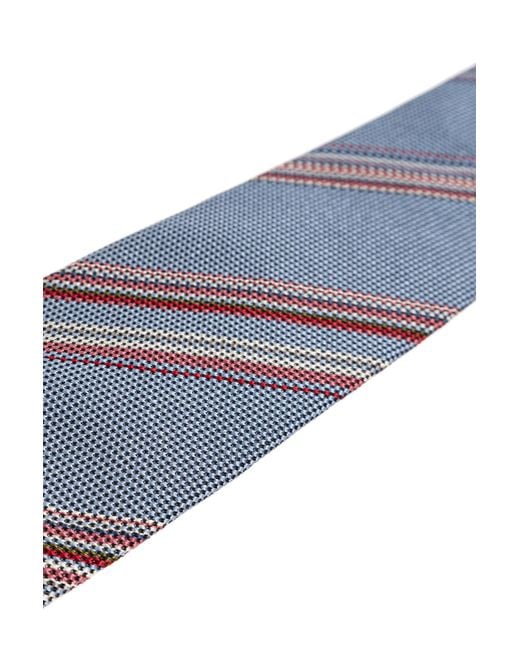 Paul Smith Blue Pointed Tie for men
