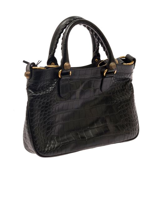 Balenciaga Black Neo Cagole Xs Handbag