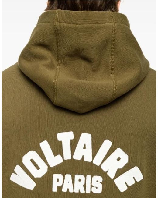 Zadig & Voltaire Green Sacha Sweatshirt for men