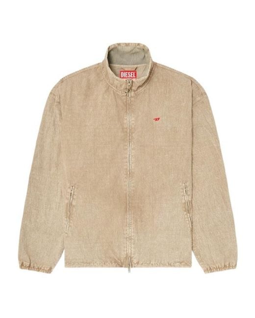 DIESEL Natural Treated Taslan Jacket for men