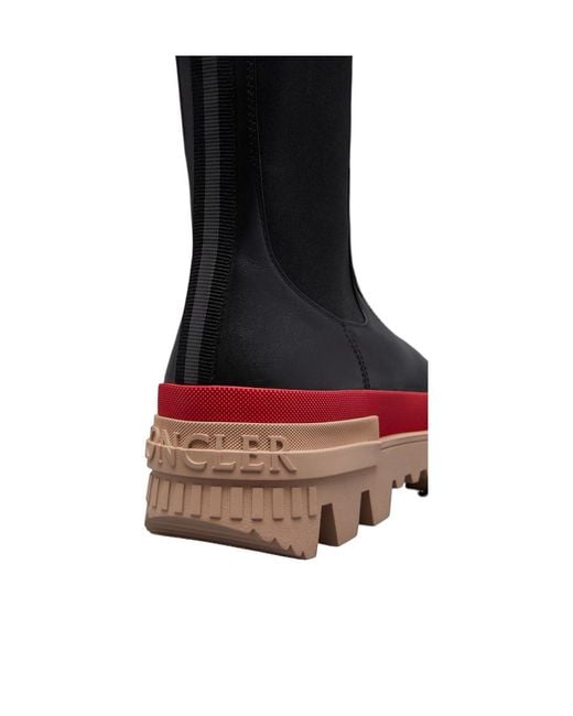 Moncler Black Neue Chelsea Boots