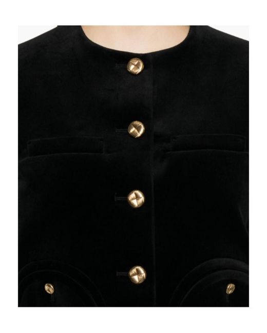 Blazé Milano Black Blazé Milano Jealousy Shamo Cropped Blazer