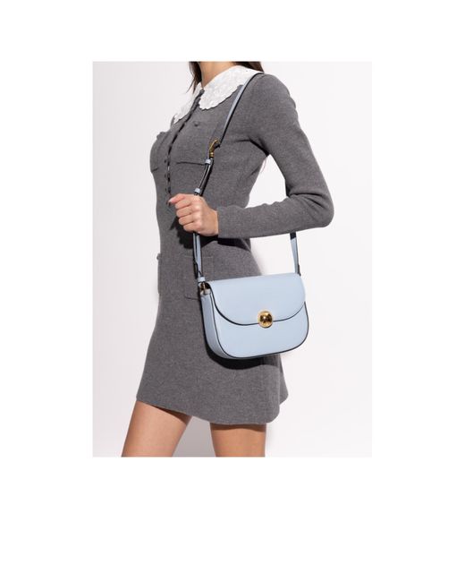 Furla Blue Moonlight Small Shoulder Bag