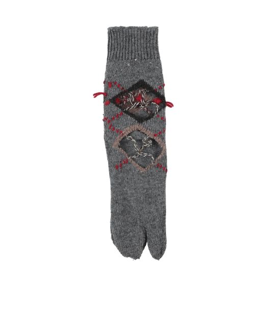 Maison Margiela Gray Socks Tights