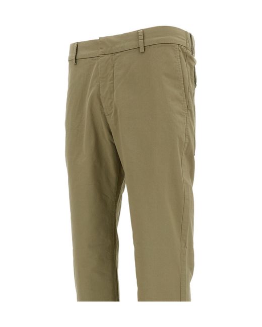 Barena Green Semi Jogger Trousers for men