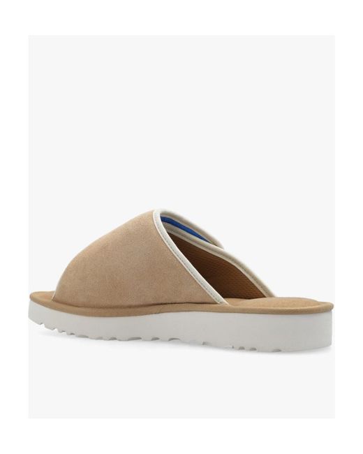 Ugg White Goldencoast Strap Slides for men