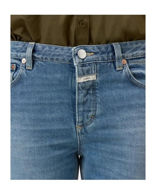 Closed Blue Gillan Five-Pocket Jeans