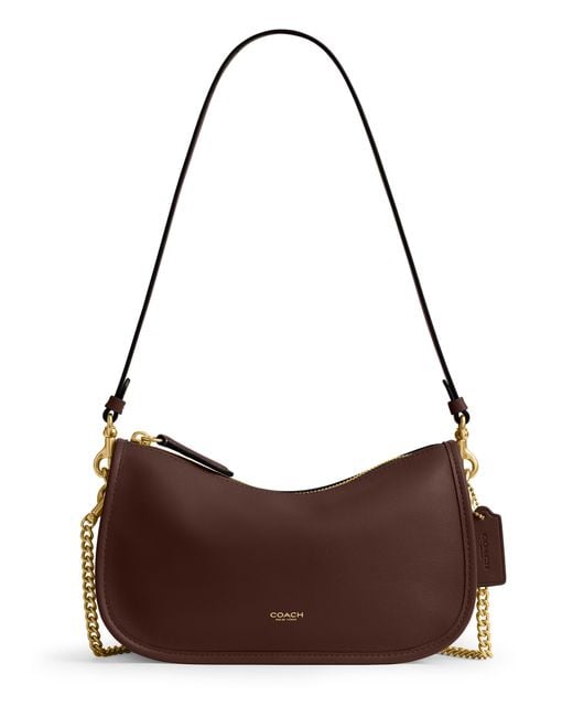 COACH Brown Waverly Shoulder Bag