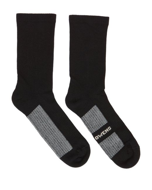 Rick Owens Black Concordians Socks for men