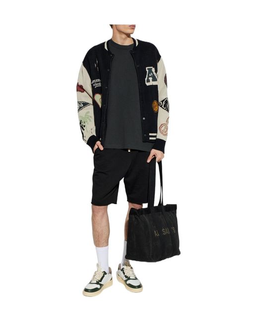 AllSaints Black Xander Logo T-Shirt