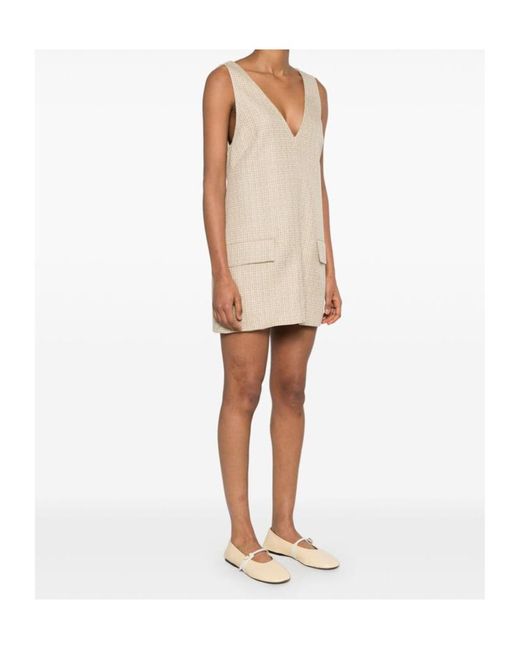 Camilla & Marc Natural V-Neck Dress