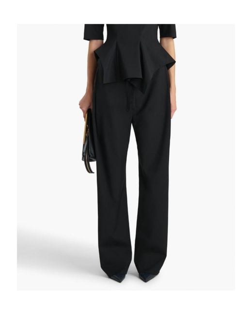 Khaite Black Rohen Pant