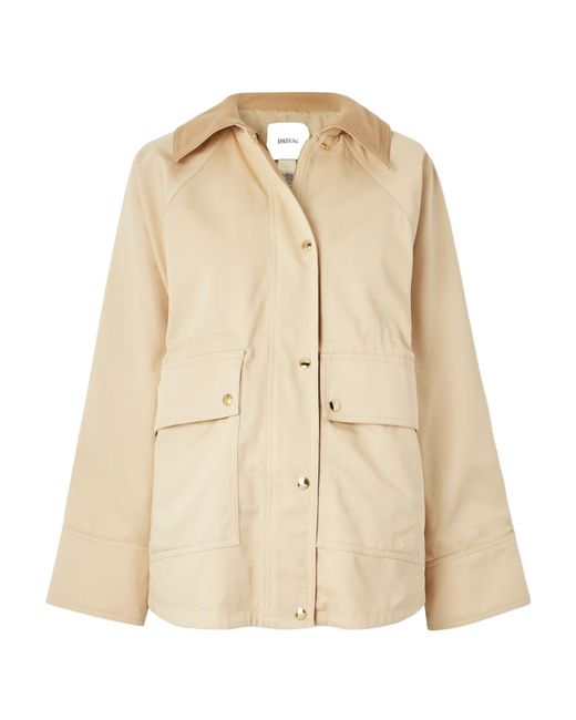 Patou Natural Long Sleeve Casual Jacket
