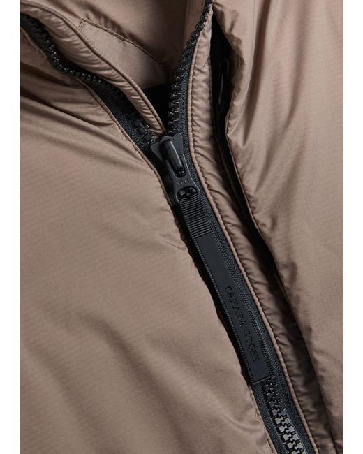 Canada Goose Brown Lodge Quilted Matte-Shell Gilet for men