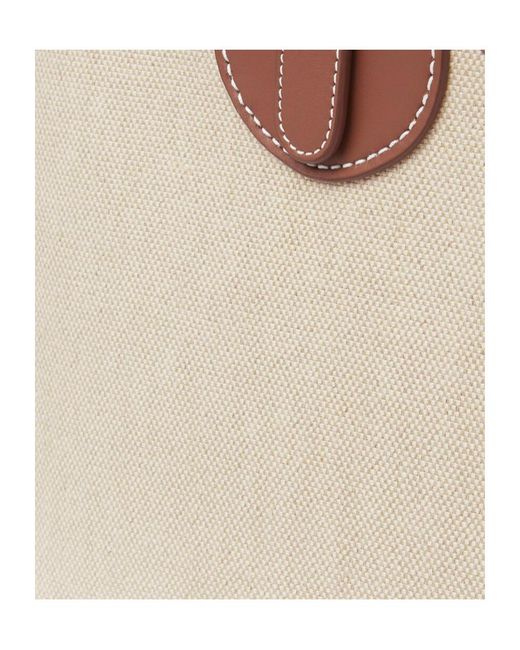 Loro Piana Natural Bobbin Bucket Bag