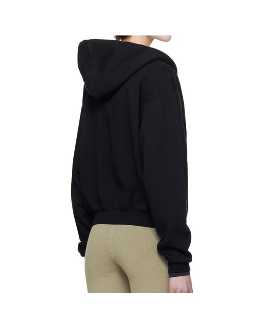 Skims Blue Fleece Classic Zip Up Hoodie