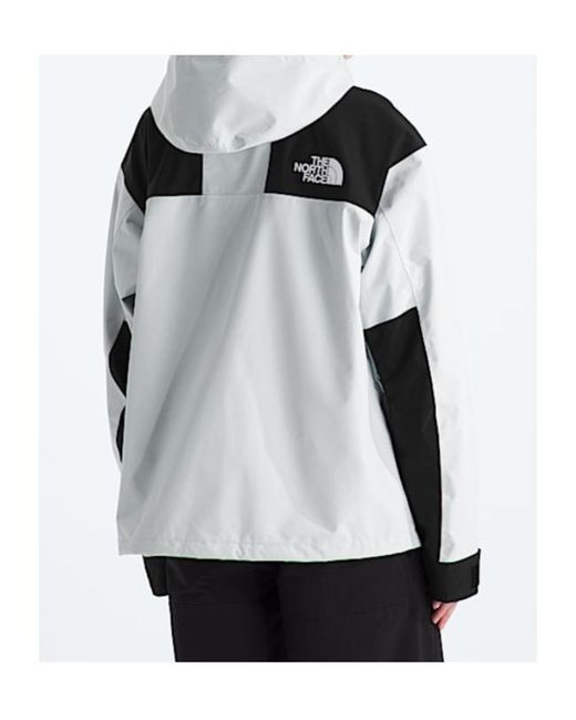 The North Face White Panelled Hooded Jacket for men