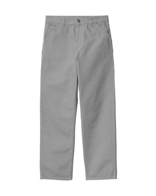 Carhartt Gray Single Knee Pants for men